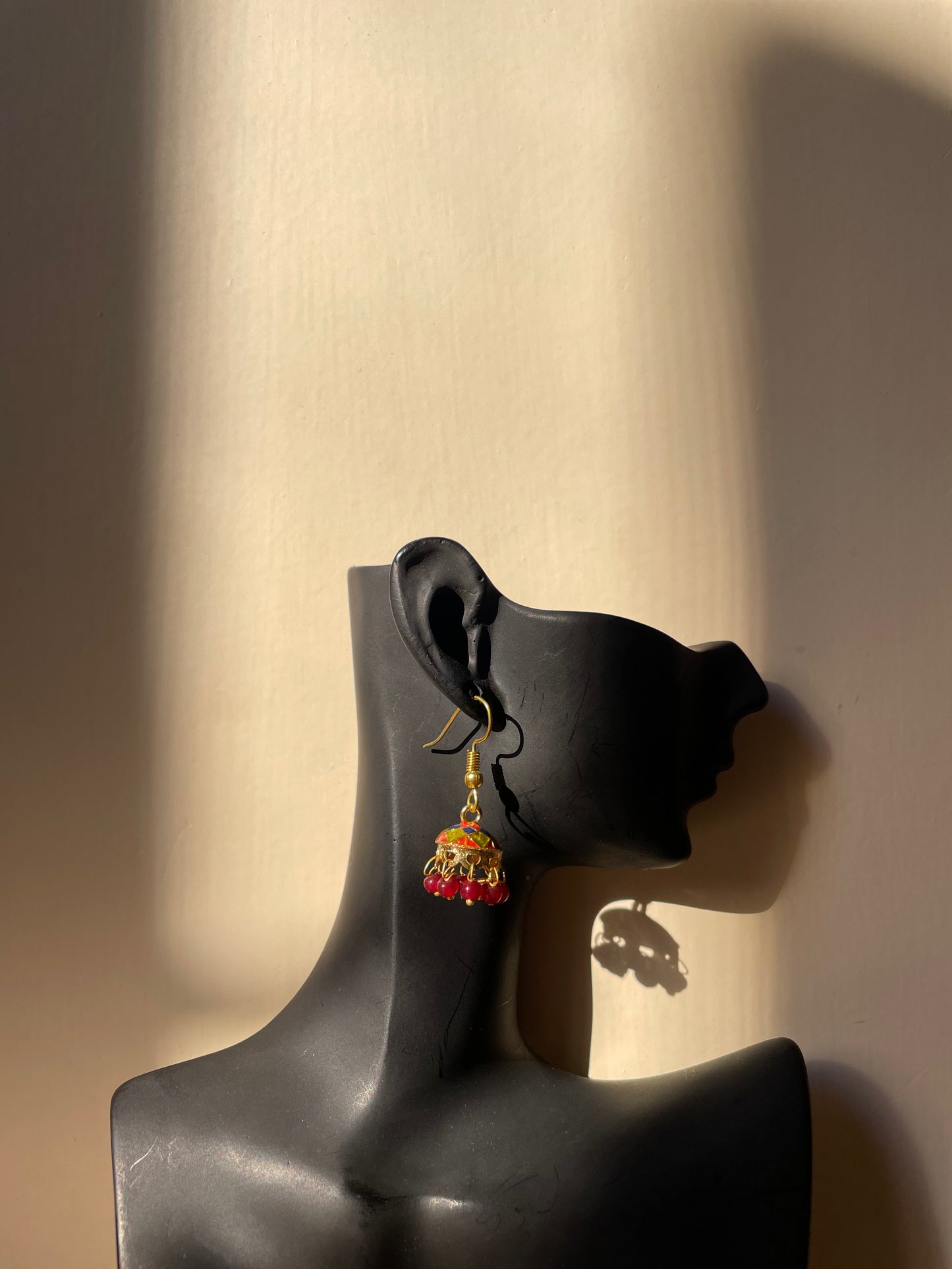 Colorful small jhumki