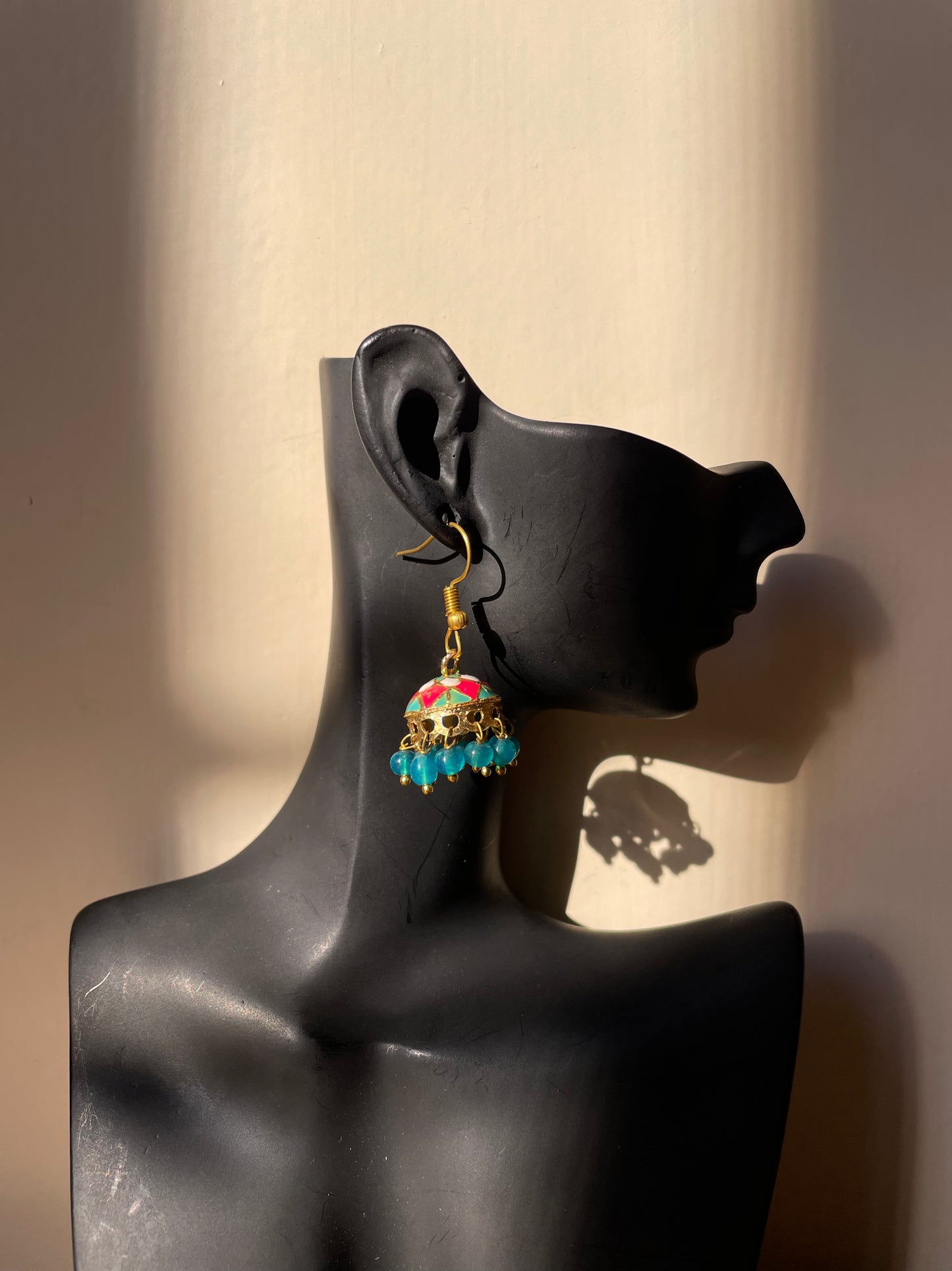 Colorful small jhumki