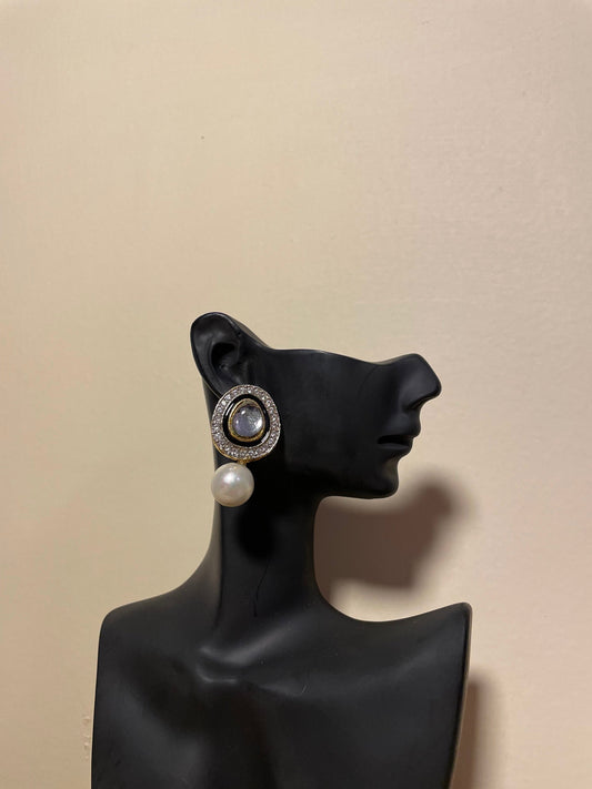Kundan studs