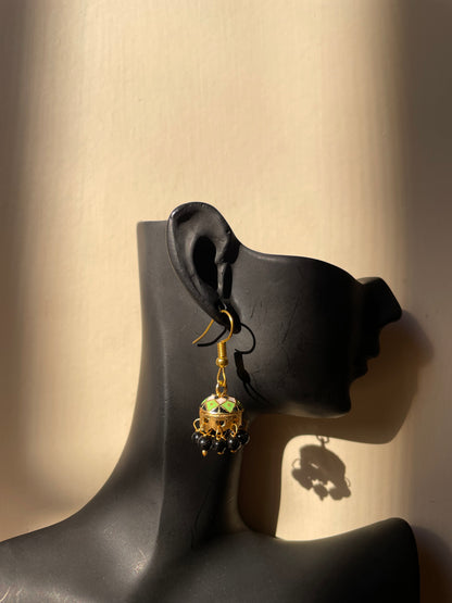 Colorful small jhumki