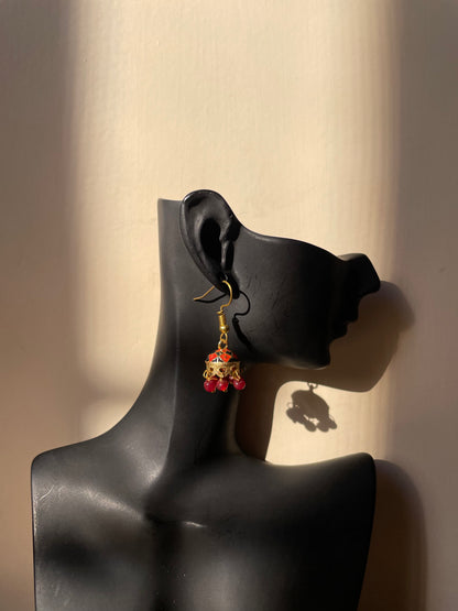 Colorful small jhumki